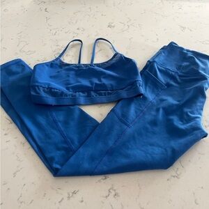 Victoria's Secret Blue Leggings Set